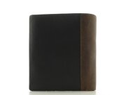 Maitre Herren Brieftasche Portemonnaie Leder Dark brown