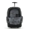 Franky Rucksacktrolley mit zwei Rollen Schwarz
