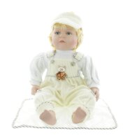 Mel-O-Design echte handbemalte Porzellanpuppe Baby Puppe...