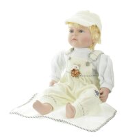 Mel-O-Design echte handbemalte Porzellanpuppe Baby Puppe...