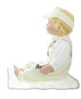 Mel-O-Design echte handbemalte Porzellanpuppe Baby Puppe 54 cm