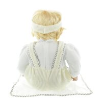 Mel-O-Design echte handbemalte Porzellanpuppe Baby Puppe 54 cm