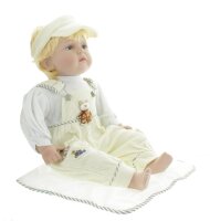 Mel-O-Design echte handbemalte Porzellanpuppe Baby Puppe 54 cm