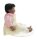 Mel-O-Design echte handbemalte Porzellanpuppe Baby Puppe 54 cm Mädchen Braun
