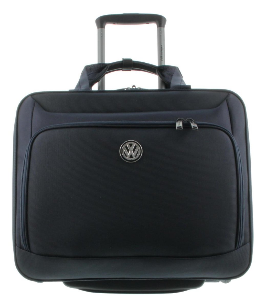 VW Volkswagen Businesstrolley mit Laptopfach Handgepäck Navy