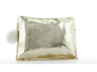 JSI Damen Abendtasche mit Bommel