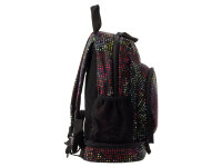 Franky Kinderrucksack mit Bodenfach KRS2 Backpack Space Dots