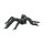 Edco Halloween Spinne mit Haaren und roten Augen