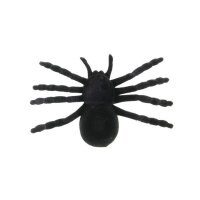 Edco Halloween Spinnen 3er SET - Schwarz / Lila