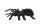 Edco Halloween Spinnen 3er SET - Schwarz / Lila