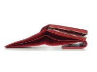 Maitre Damen Portemonnaie Kombibörse mit Druckknopf Leder Red