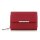 Maitre Damen Portemonnaie Kombibörse mit Druckknopf Leder Red
