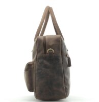 Red Point kleine Reisetasche Herren Leder 38,5cm x 31cm x 15cm