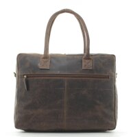 Red Point kleine Reisetasche Herren Leder 38,5cm x 31cm x 15cm