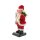 IKO Import Weihnachtsmann Animation Weihnachtsdekoration stehend Christmas 13 cm x 27 cm x 12 cm