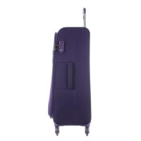 March 15 Trading Koffer Polo Spinner, 4 Rollen, Tsa-Schloss Gr. M 68 cm Ultra Leicht Purple