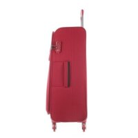 March 15 Trading Koffer Polo Spinner, 4 Rollen, Tsa-Schloss Gr. L 78cm, Ultra Leicht Red