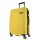 National Geographic Spinner Koffer, 4 Doppelrollen, Zahlenschloss Zoll, Aerodrome Trolley, Größe M 67 cm Yellow