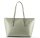 JSI Eleganter Damen Shopper, Handtasche Echt Leder, 2 Henkel, 41,5 x 25,5 x 15,8 cm, Business Shopper Gold