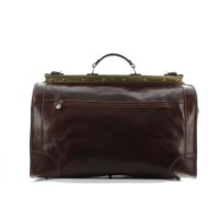 Jsi Reisetasche Alessia, Hebammentasche, Ärztekoffer, Echt Leder, 52 x 33 x 25,5 cm, Wochenendtasche