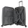 Franky Spinner Gr. S Handgepäck Koffer mit TSA-Zahlenschloss - Extra leichtes Polypropylen Grey Metallic