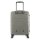 Franky Spinner Gr. S Handgepäck Koffer mit TSA-Zahlenschloss - Extra leichtes Polypropylen Prosecco Metallic