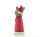 Cepewa Xmas-Deko Dekoration stehend verschiedene Ausführungen Rot Weiß Weihnachtlich 9,5 cm x 20 cm x 8,5 cm