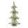 Mel-O-Design Weihnachtsbaum LED Beleuchtung Warm Weiß Weihnachtsdekoration stehend  26 cm x 48 cm x 15 cm