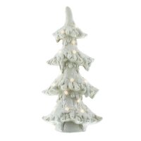 Iko Import Weihnachtsbaum Led Beleuchtung Warm Weiß Weihnachtsdekoration stehend  26 cm x 48 cm x 15 cm