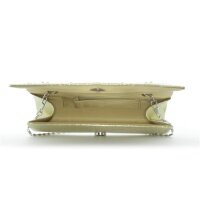 JSI Damen Clutch Abendtasche Umhängetasche 20096 Gold