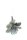 Boltze Dekoration Elch Glocke zum aufhängen Tannenbaumdekoration Grau 14 cm x 12 cm x 11 cm
