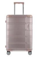 American Tourister Alumo Spinner, Aluminium Koffer, 4 Doppelrollen, Sicherheitsschloss, Handgep&auml;ck 55 x 23 x 39 cm Rose