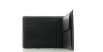 Maitre F3 Galbert BillFold H7 Herren Börse, Querformat, Portemonnaie, RFID Safe, 12,5 x 9,7 x 2,5 cm Black