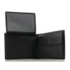Maitre F3 Galbert BillFold H7 Herren Börse, Querformat, Portemonnaie, RFID Safe, 12,5 x 9,7 x 2,5 cm Black