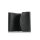 Maitre Leisel Deda Purse SV4F, Damen Börse, Querformat, Wickelbörse, Leder, 10,5 x 8,5 x 2 cm Black
