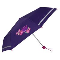 Scout Kinderregenschirm Reflektorstreifen leicht 10022 Flower Princess