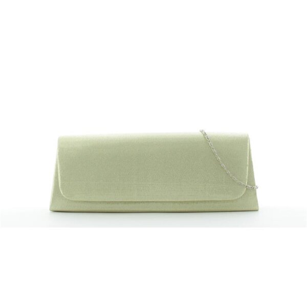 JSI Damen Schultertasche, Clutch, Abendtasche, 1,3 Liter, 26 x 10,5 x 5 cm Gold