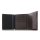 Maitre Bruschied Hainer BillFold V10 Herren Börse, Hochformat, Portemonnaie, 10,7 x 12,2 x 2,5 cm Dark Brown