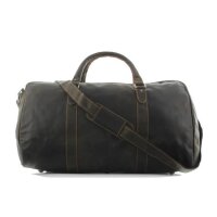 JSI Baxx Reisetasche, Weekender, Echtleder, 48 Liter, 54 x 32 x 28 cm