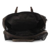 JSI Baxx Reisetasche, Weekender, Echtleder, 48 Liter, 54 x 32 x 28 cm