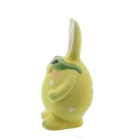 Iko Import Osterhasen Dekoration Hase mit Brille stehend 7 cm x 13 cm x7 cm