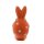 Iko Import Osterhasen Dekoration Hase mit Brille stehend 7 cm x 13 cm x7 cm