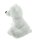 Mel-O-Design Eisbär Teddybär mit weichen Fell Kuscheltier Weiß 35 cm x 38 cm x 32 cm