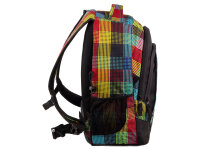 Franky Rucksack 15 Zoll Laptopfach RS2 Check ans Stripes 2019