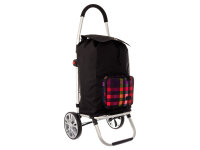 Franky Einkaufstrolley Einkaufsroller ER1 Multicolor Check
