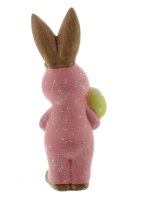 Iko Import Osterhase Dekoration Frühling Keramik 9 cm x 22,5 cm x 6 cm