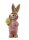 Iko Import Osterhase Dekoration Frühling Keramik 9 cm x 22,5 cm x 6 cm