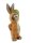 Iko Import Osterhase Dekoration Frühling Keramik 9 cm x 22,5 cm x 6 cm