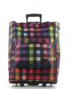 Franky Unisex Einkaufstrolley Einkaufswagen Einkaufstasche ER4 Multicolorcheck