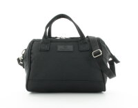 Franky Kulturbeutel, Handtasche Washbag KB10, 24 x 19 x 15 cm, 6,8 Liter Schwarz